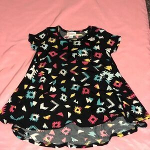 LuLaRoe Toddler Girl Dress Size 2 Tribal Aztec